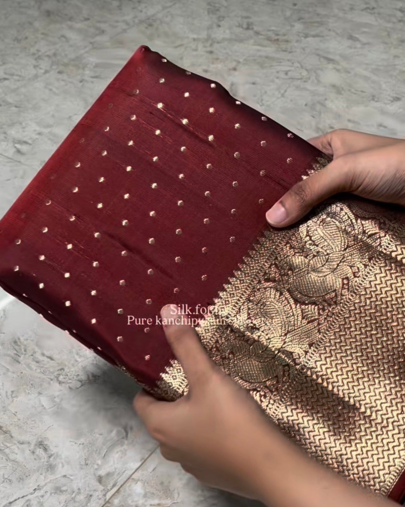 Rajarajeshwari Kanchipuram Silk Saree 🌺
