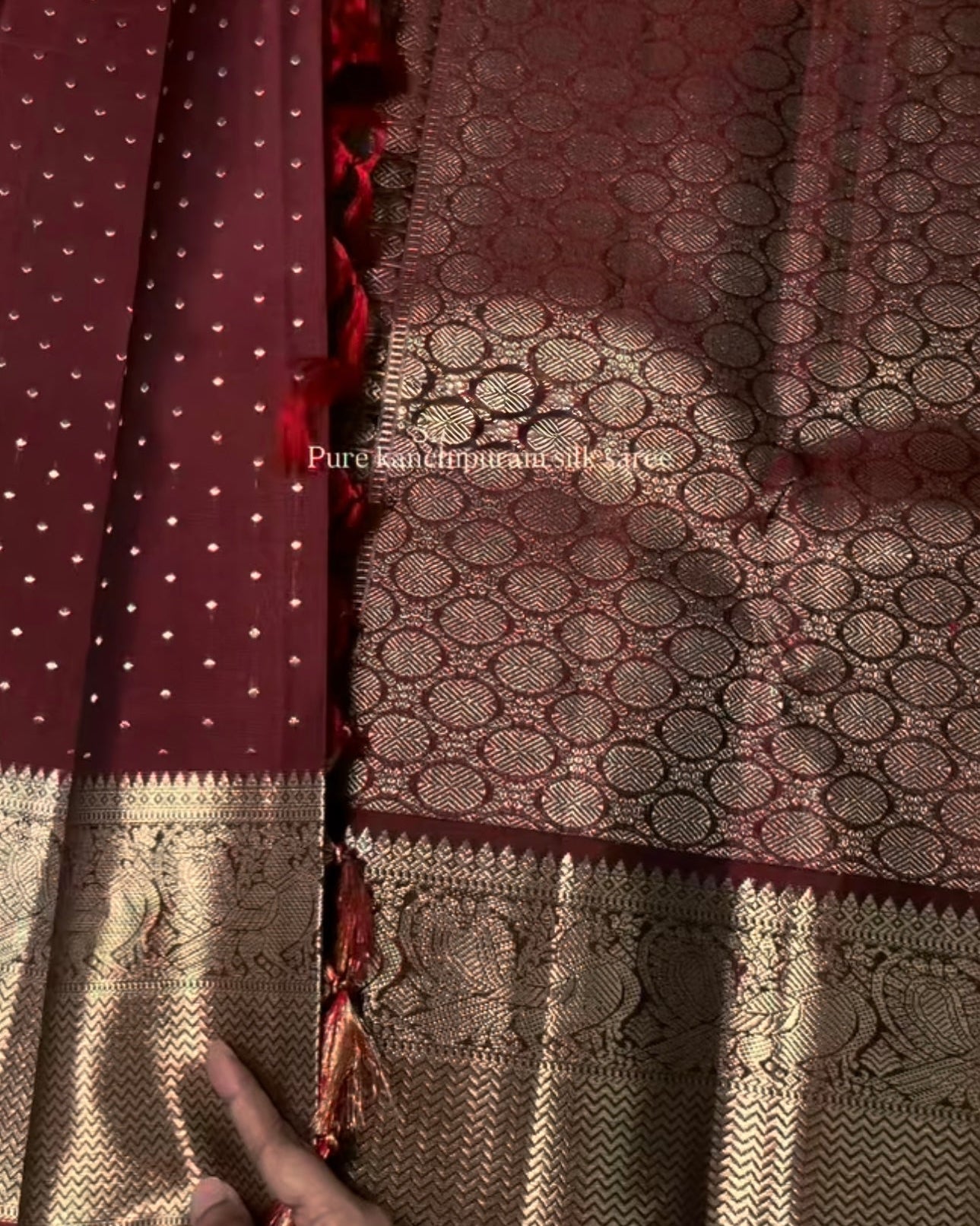 Rajarajeshwari Kanchipuram Silk Saree 🌺