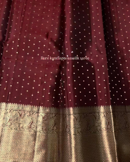 Rajarajeshwari Kanchipuram Silk Saree 🌺