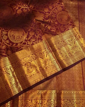 BANARASI LICHI SILK SAREE