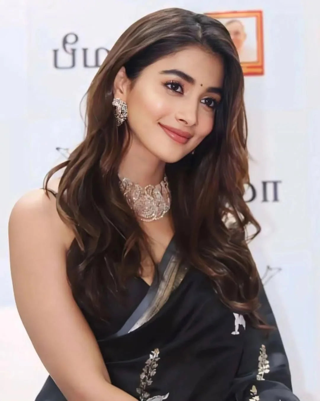 Pooja Black Saree